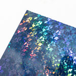 Iridescent Crystal on Black Acrylic | Iridescent Acrylic Sheet | CMB Acrylic