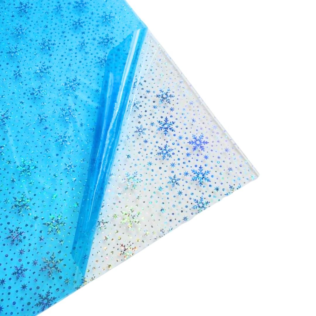 Iridescent Snowflake Acrylic | Iridescent Acrylic Sheet | CMB Acrylic