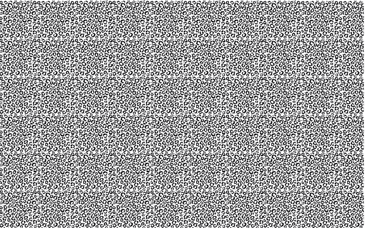 Itty Bitty Black Leopard Pattern Sheet - CMB Pattern Acrylic