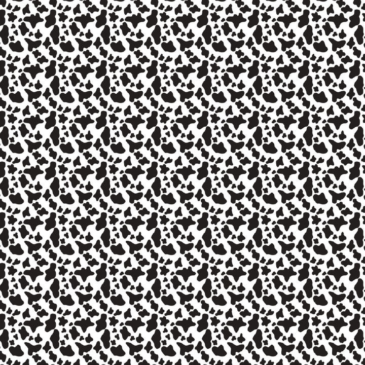 Itty Bitty Cow Print 2 Pattern Acrylic Sheets - CMB Pattern Acrylic