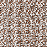 Itty Bitty Football Leopard Pattern Acrylic Sheets - CMB Pattern Acrylic