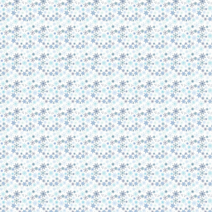 Itty Bitty Icey Snowflakes Pattern Acrylic Sheets - CMB Pattern Acrylic