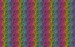 Itty Bitty Rainbow Leopard Pattern Sheet - CMB Pattern Acrylic