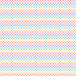 Itty Bitty Rainbow Stars Pattern Acrylic Sheets - CMB Pattern Acrylic