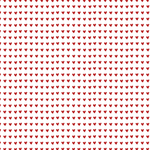 Itty Bitty Red Hearts Pattern Acrylic Sheets - CMB Pattern Acrylic
