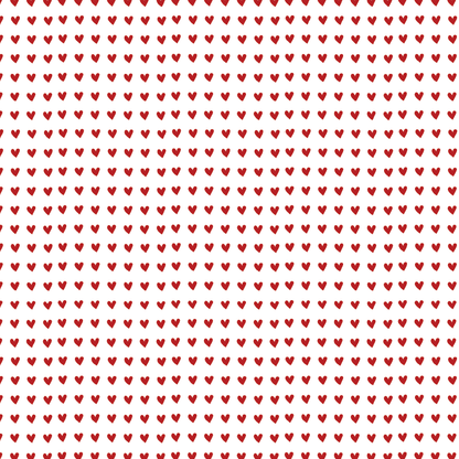 Itty Bitty Red Hearts Pattern Acrylic Sheets - CMB Pattern Acrylic