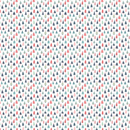 Itty Bitty Spotted Christmas Trees Pattern Acrylic Sheets - CMB Pattern Acrylic