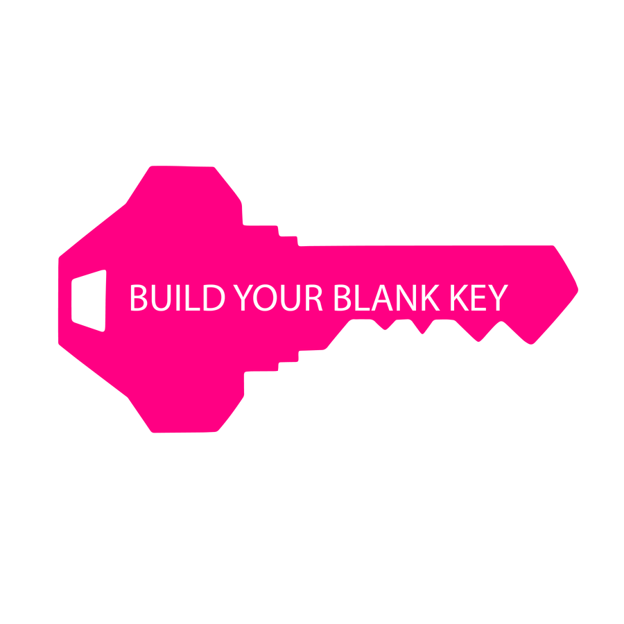 Key Acrylic Sign Blanks | 18" X 36" - Blank Builder Shapes