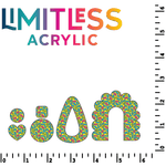 Late 80's Trees Pattern Acrylic Sheets - CMB Pattern Acrylic