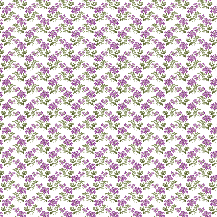 Lavender Floral Pattern Acrylic Sheets - CMB Pattern Acrylic