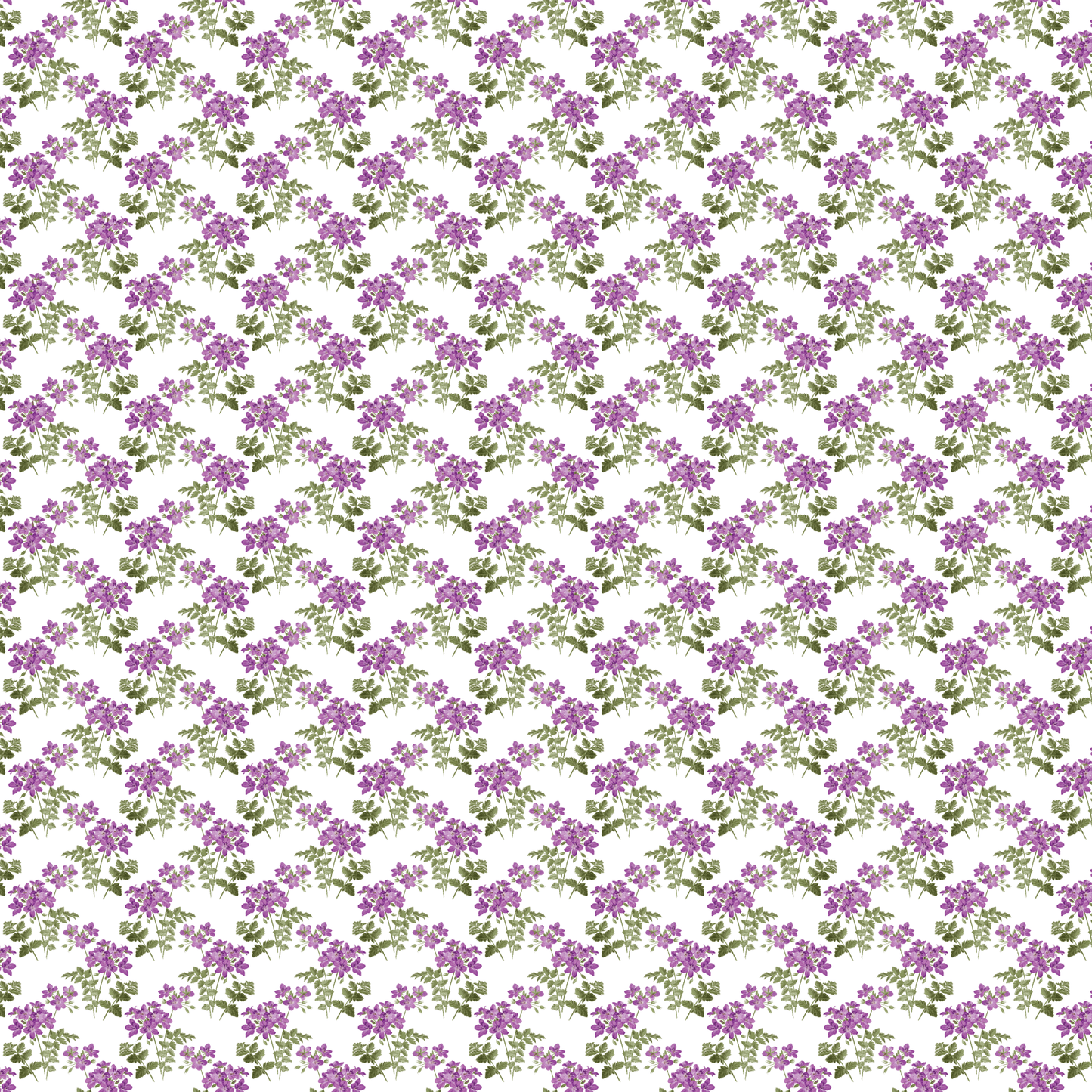 Lavender Floral Pattern Acrylic Sheets - CMB Pattern Acrylic
