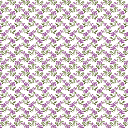 Lavender Floral Pattern Acrylic Sheets - CMB Pattern Acrylic