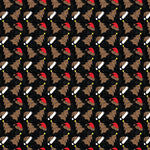 Leopard Christmas Santa Hat Pattern Acrylic Sheets - CMB Pattern Acrylic