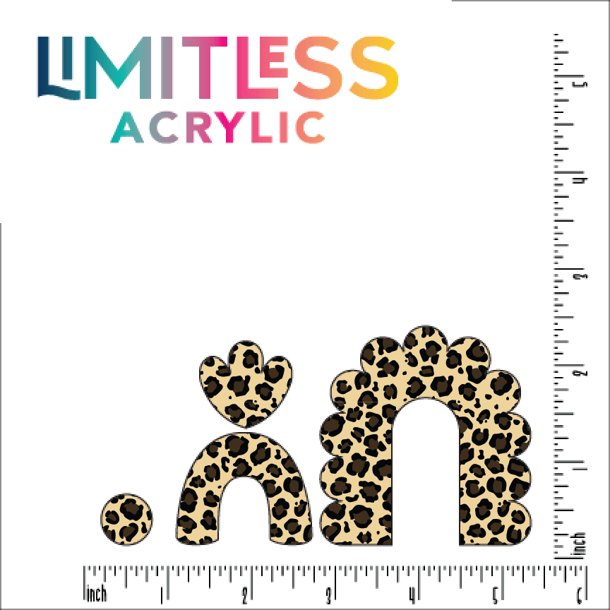 Leopard Pattern Acrylic Sheet - CMB Pattern Acrylic
