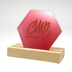 Light Pink Metallic Cast Acrylic | Metallic Acrylic Sheet | CMB Acrylic