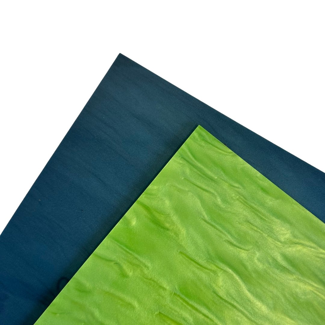 Lime Pearlescent Shimmer Cast Acrylic | Pearlescent Acrylic Sheet | CMB Acrylic