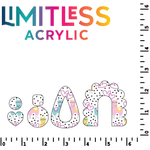 Llama Love In Pink Pattern Acrylic Sheets - CMB Pattern Acrylic