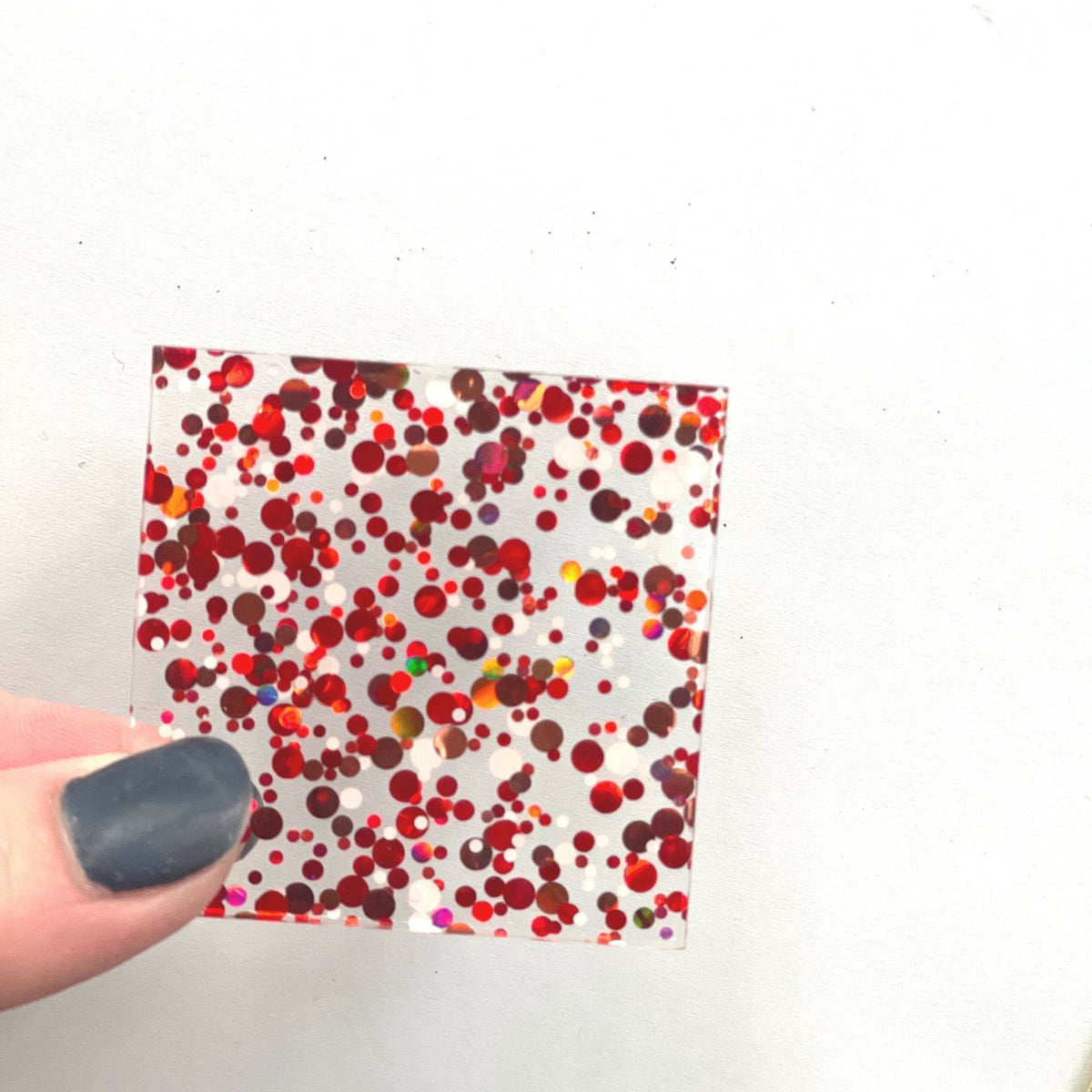Lovely Lux Glitter Dots Cast Acrylic | Glitter Acrylic Sheet | CMB Acrylic