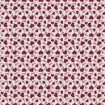 LPL Burgundy Heart Love Pattern Acrylic Sheets - CMB Pattern Acrylic