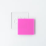 Matte Bubblegum Cast Acrylic | Matte Acrylic Sheet | CMB Acrylic