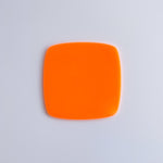 Matte Neon Orange Cast Acrylic | Matte Acrylic Sheet | CMB Acrylic