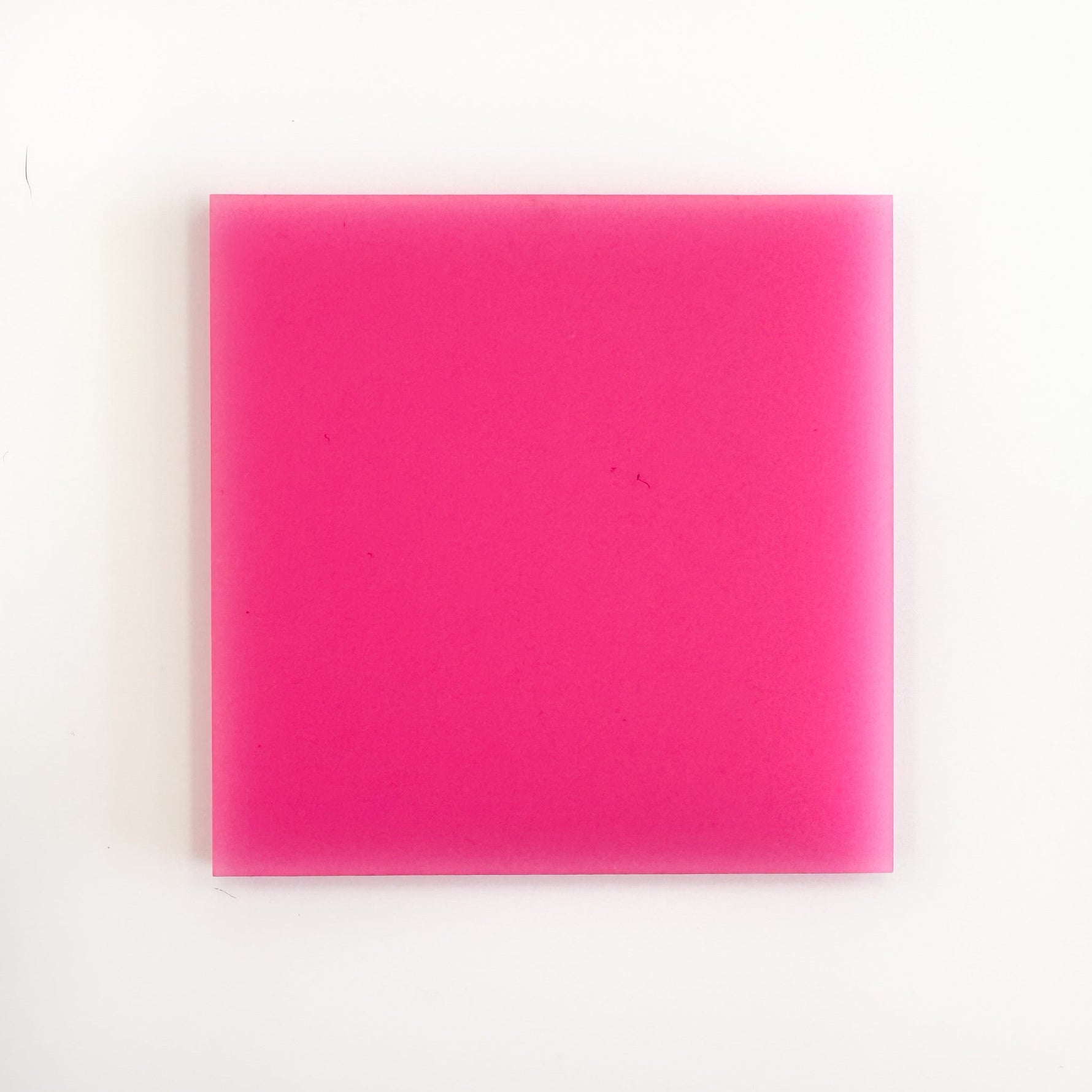 Matte Neon Pink Cast Acrylic | Matte Acrylic Sheet | CMB Acrylic