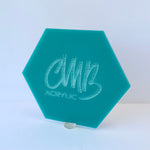 Matte Turquoise Cast Acrylic | Matte Acrylic Sheet | CMB Acrylic