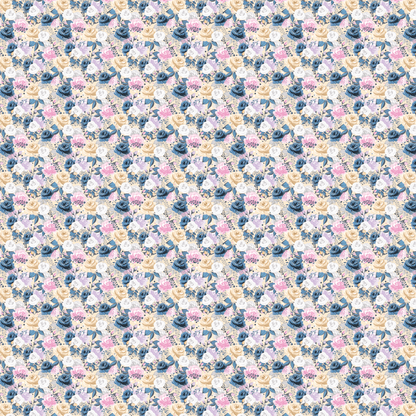 Mellow Yellow Floral Pattern Acrylic Sheets - CMB Pattern Acrylic