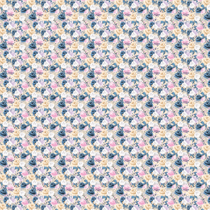 Mellow Yellow Floral Pattern Acrylic Sheets - CMB Pattern Acrylic