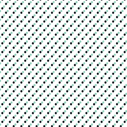 Mint & Black Polka Dots Pattern Acrylic Sheets - CMB Pattern Acrylic