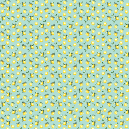 Mint Lemon Pattern Acrylic Sheets - CMB Pattern Acrylic
