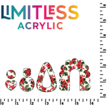 Mistletoe Berries Pattern Acrylic Sheets - CMB Pattern Acrylic