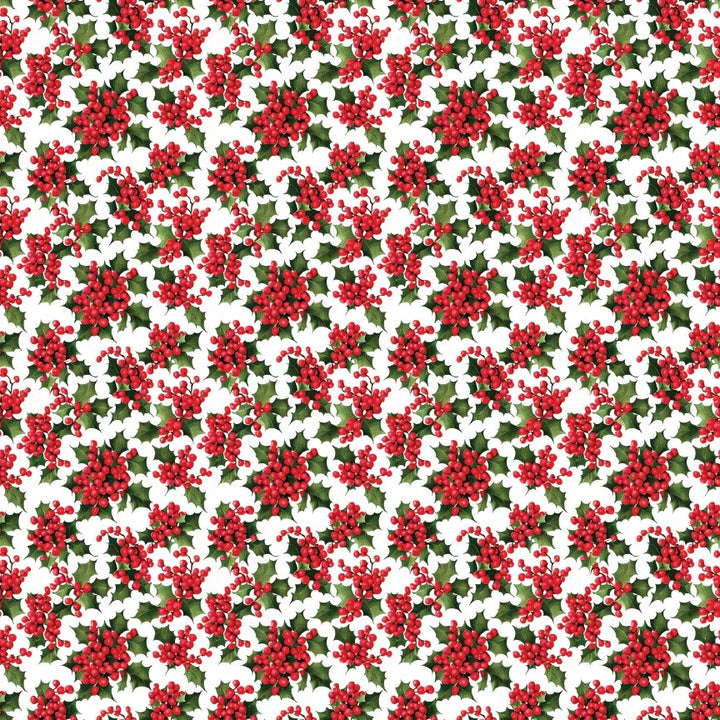 Mistletoe Berries Pattern Acrylic Sheets - CMB Pattern Acrylic