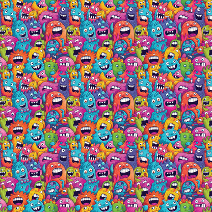 Monster Mash Pattern Acrylic Sheets - CMB Pattern Acrylic