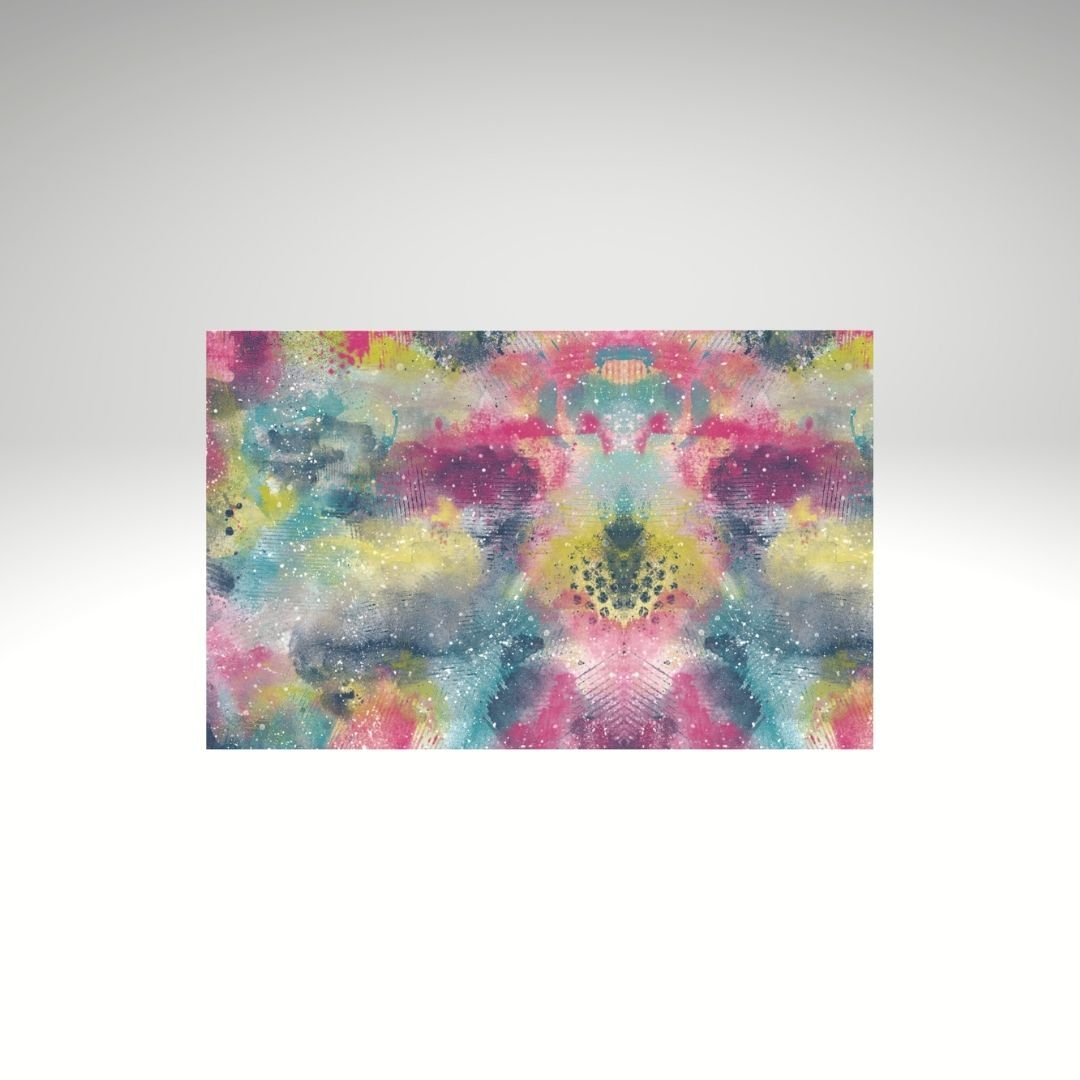 Multi Color Paint Pattern Sheet - CMB Pattern Acrylic
