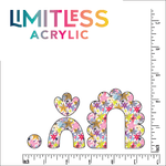 MultiColor Stars Pattern Acrylic Sheet - CMB Pattern Acrylic