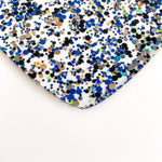 Mystic Midnight Glitter Dots Cast Acrylic | Glitter Acrylic Sheet | CMB Acrylic