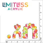 Neon Peacock Pattern Acrylic Sheet - CMB Pattern Acrylic