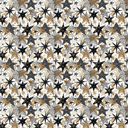 New Year New Stars Pattern Acrylic Sheet - CMB Pattern Acrylic