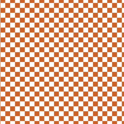 Orange Checkered Pattern Acrylic Sheets - CMB Pattern Acrylic