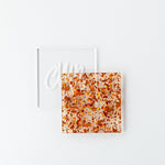 Orange Flake Glitter Cast Acrylic | Glitter Acrylic Sheet | CMB Acrylic