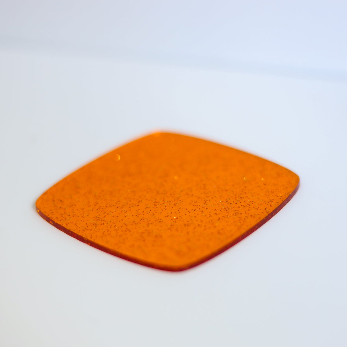 Orange Glitter Jellies Cast Acrylic | Glitter Acrylic Sheet | CMB Acrylic
