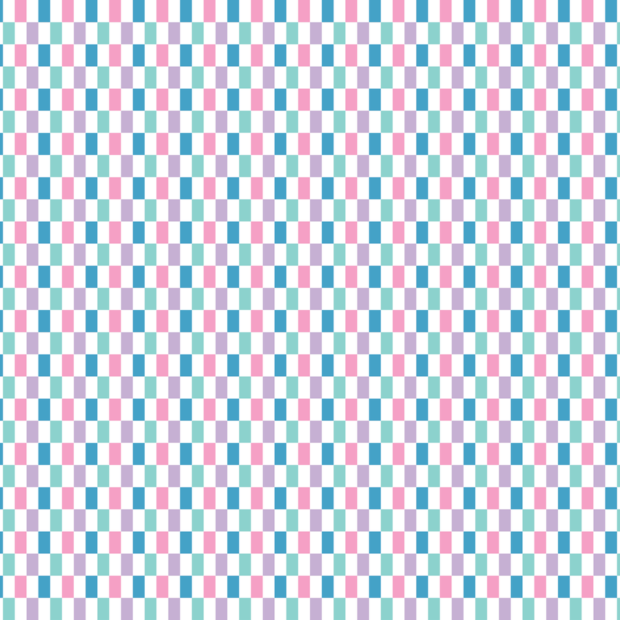 Pastel Checkerboard Pattern Acrylic Sheets - CMB Pattern Acrylic