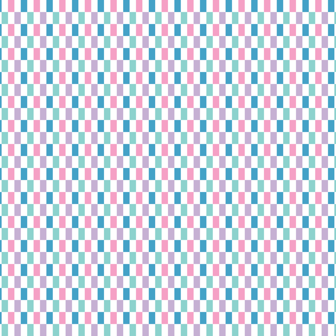 Pastel Checkerboard Pattern Acrylic Sheets - CMB Pattern Acrylic