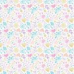 Pastel Floral Doodles Pattern Acrylic Sheets - CMB Pattern Acrylic