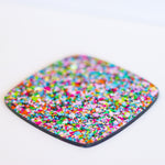 Pastel Party Chunky Flake Glitter Cast Acrylic | Glitter Acrylic Sheet | CMB Acrylic