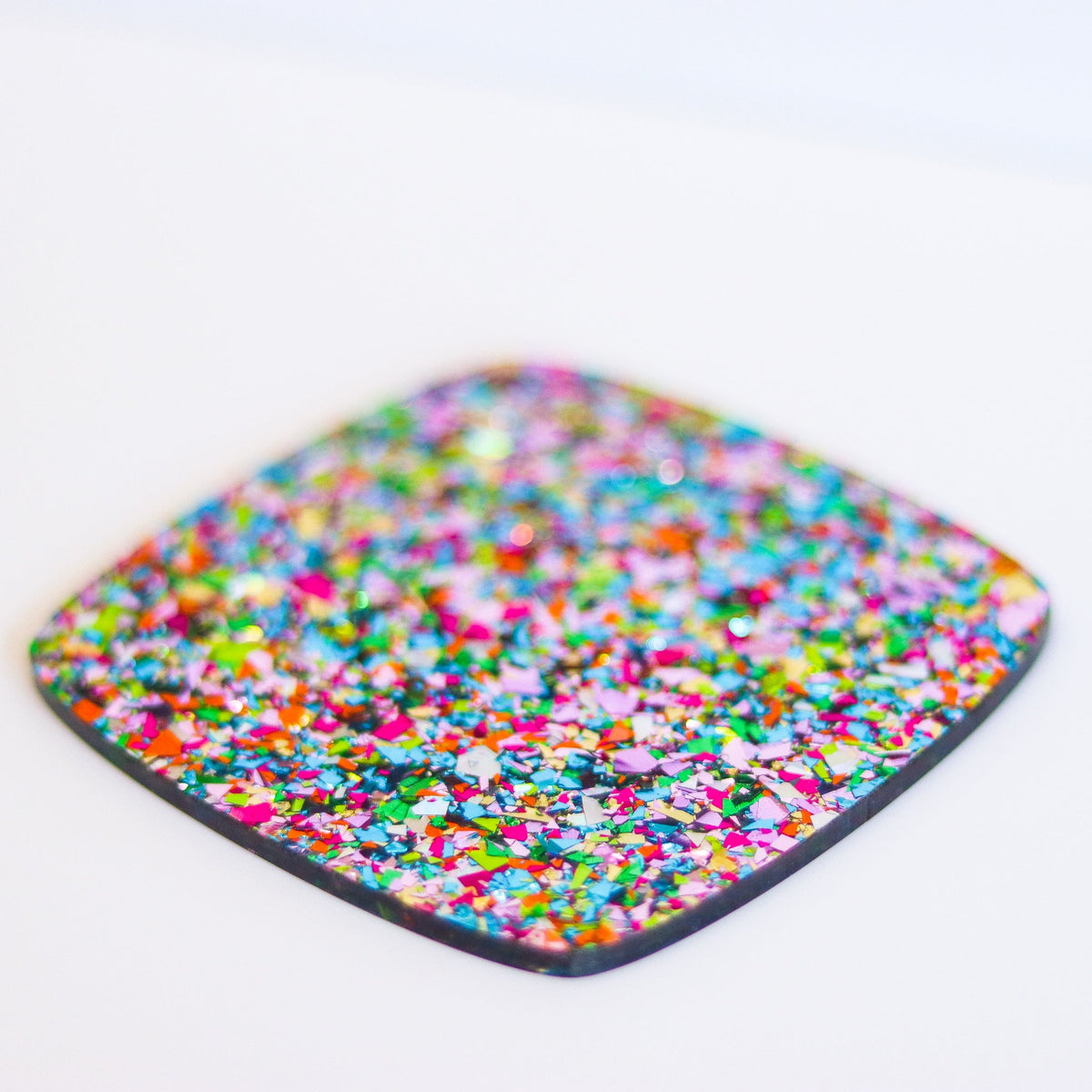 Pastel Party Chunky Flake Glitter Cast Acrylic | Glitter Acrylic Sheet | CMB Acrylic