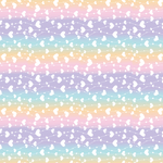 Pastel Rainbow Love Trails Pattern Acrylic Sheets - CMB Pattern Acrylic