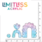 Pastel Watercolor Pattern Acrylic Sheet - CMB Pattern Acrylic