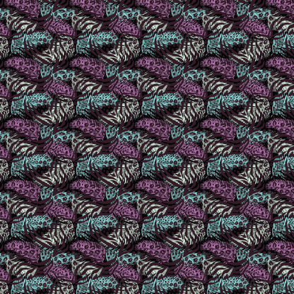 Peacock Animal Print Pattern Acrylic Sheets - CMB Pattern Acrylic